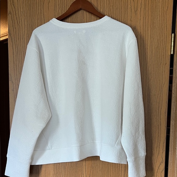 Nine West White Women's Sweatshirt - Picture 5 of 5